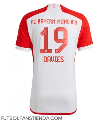 Bayern Munich Alphonso Davies #19 Primera Equipación 2023-24 Manga Corta